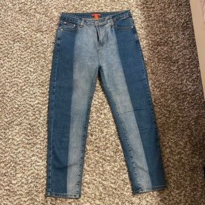 Chelsea & Violet two toned denim jeans. Size 31. Worn twice!